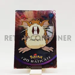 NINTENDO POKEMON TOPPS Trading Cards - ITA - 20 Raticate - Holo - Image 1
