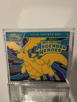 Pokemon TCG: Ascended Heroes Pokemon Elite Trainer Box (ETB) with acrylic case - Image 1