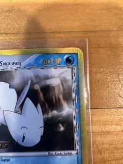 Togetic Delta Species 11/101 Pokemon Ex Dragon Frontiers Reverse Holo LP - Image 3