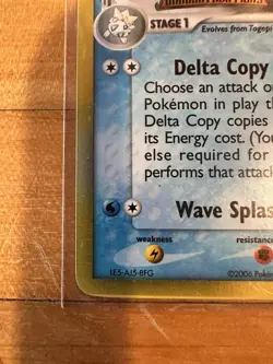 Togetic Delta Species 11/101 Pokemon Ex Dragon Frontiers Reverse Holo LP - Image 4