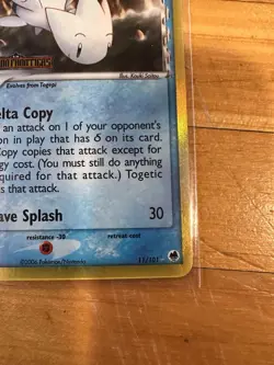 Togetic Delta Species 11/101 Pokemon Ex Dragon Frontiers Reverse Holo LP - Image 5