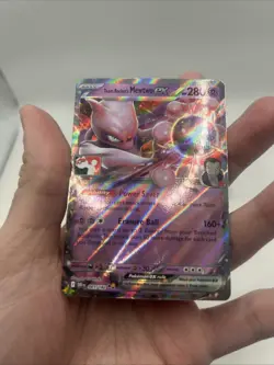 081/182 Team Rocket's Mewtwo ex Pokemon TCG Prize Pack Series 8 Stamped Destined - Image 4