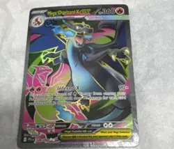 Mega Charizard X EX 109/094 Ultra Rare Holo Me02 Phantasmal Flames Pokemon TCG - Image 1