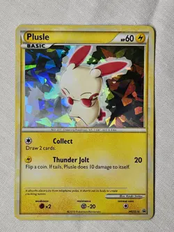 NM Plusle - Holo #HGSS16 Heartgold & Soulsilver Promo Pokemon TCG - Image 1
