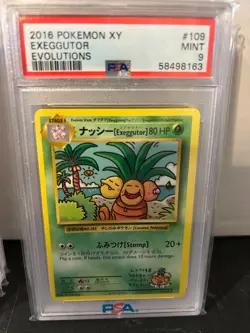 2016 Pokemon XY Evolutions Exeggutor #109 PSA 9 FREE SHIPPING - Image 2