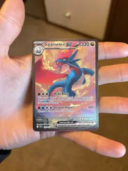 Pokemon Salamence ex 187/159 SV09 Journey Together Holo EX Special Illustration… - Image 1