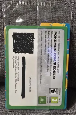 Sealed N's Zekrom Ascended Heroes ETB Promo Pokemon Center Stamped MEP 031 - Image 2