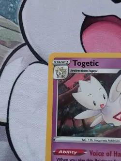 Pokemon TCG Togetic Sword & Shield SWSH276 Holo Promo #1 - Image 2
