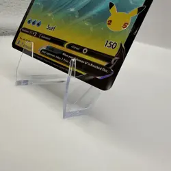 2021 Pokemon SWSH Celebrations Surfing Pikachu V #008/025 - Image 4