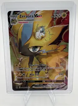 Pokemon Zeraora VMAX GG42/GG70 Crown Zenith Galarian Gallery Art Holo NM - Image 3