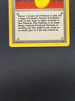 Pokemon TCG Devolution Spray 72/102 Base Set Rare Near Mint 1999 WoTC - Image 4