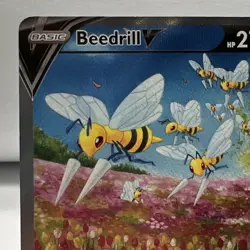 Pokemon TCG Astral Radiance Beedrill V Alternate Full Art 161/189 NM One Owner - Image 3