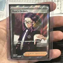 Boss’s Orders 256/217 Ultra Rare Full Art Pokemon TCG Ascended Heroes NM - Image 1