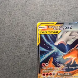 Pokemon - Unbroken Bonds - Reshiram & Charizard GX Tag Team 20/214 - LP/NM - Image 3