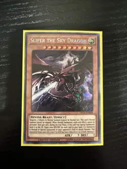 Slifer the Sky Dragon TN19-EN008 2019 Gold Sarcophagus Tin Limited Edition - Image 1