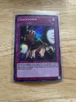 Yugioh Crackdown DANE-EN078 Super Rare 1st Ed NM - Image 1