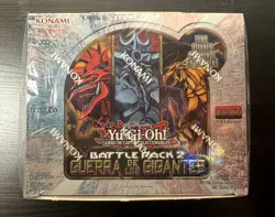 Yu-Gi-Oh! BATTLE PACK 2 WAR OF THE GIANT BOOSTER BOX SEALED 1ST EDITION-SPANISH - Image 1