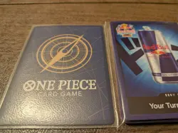 One Piece TCG Red Bull Double Don Set SEALED + Monkey D. Luffy Promo Card - Image 4
