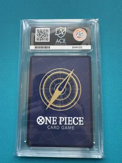 One Piece TCG 2023 Monkey.D.Luffy Alt Art ST01-012 - ACE 10 (perfect subgrades) - Image 2