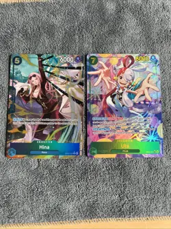 2026 One Piece CCG HINA UTA EB03 SEC + ALT ART NM SINGLES FRESHLY PULLED - Image 1