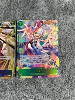 2026 One Piece CCG HINA UTA EB03 SEC + ALT ART NM SINGLES FRESHLY PULLED - Image 2