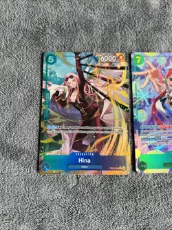 2026 One Piece CCG HINA UTA EB03 SEC + ALT ART NM SINGLES FRESHLY PULLED - Image 3