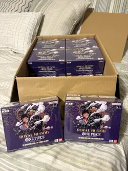 One Piece TCG Royal Blood OP10 Booster Box English (Lot of 2 Boxes - CASE FRESH) - Image 1