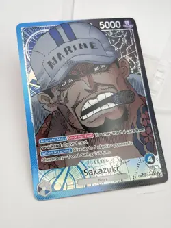 One Piece Sakazuki OP05-041 L Leader Alt Art Awakening of the New Era English NM - Image 2