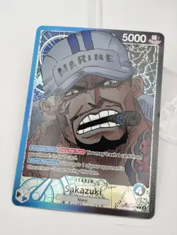 One Piece Sakazuki OP05-041 L Leader Alt Art Awakening of the New Era English NM - Image 3