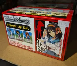 Weiss Schwarz SEALED The Melancholy of Haruhi Suzumiya Power Up Set!! - Image 1