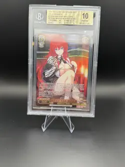 Weiss Schwarz Rias Gremory Love Beyond Master & Servant Fdd/W120-076SEC / BGS 10 - Image 1