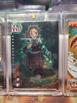 Demon Slayer 4 Card Lot With Magnetic Cases. Set Of NEW Cases INCLUDED Also. - Image 4