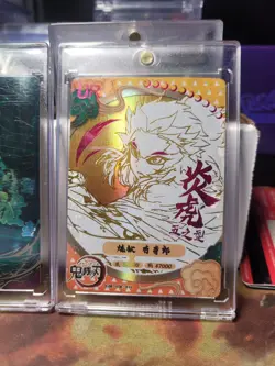 Demon Slayer 4 Card Lot With Magnetic Cases. Set Of NEW Cases INCLUDED Also. - Image 5