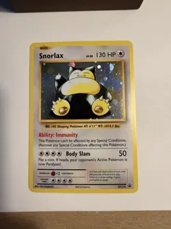 Pokemon TCG Snorlax XY179 Holo Promo Card Black Star Promos, Near Mint Condition - Image 3