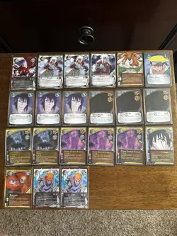 Naruto CCG Rare Card Lot - Image 1