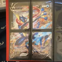 Pokemon Greninja V-UNION 4-Card Set English Holo - Water Type 2021 - Image 1