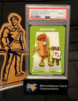 Vincent Van Dough 2025 Bo Jackson Battle Arena Alpha Update Hot Dog Card #HD-12 - Image 1