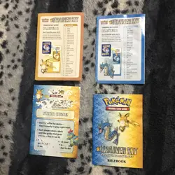 Pokemon HS Trainer Kit Box With 40 Cards And Manuals - Image 5