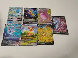 Pokemon 13 Card Jumbo Promo Lot-Jolteon-Vaporeon-Glaceon-Flareon Holo Card Lot - Image 1