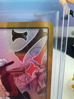 DON!! Card (Dracule Mihawk) (Gold) The Azure Sea's Seven Foil NM Japanese OP - Image 5