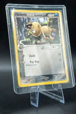 Meowth (Delta Species) 71/110 Common Holon Phantoms Pokemon Card Light Play + - Image 5