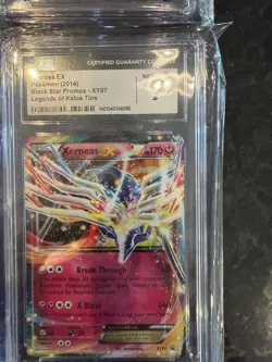 Xerneas EX Pokemon (2014) Black Star Promos - XY07 4 Card Lot CGC Graded - Image 5