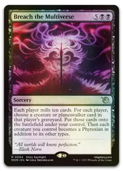 Breach the Multiverse #94 (Foil) (NM) March of the Machine MOM Magic MTG - Image 1