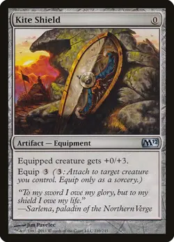 NM - Foil - Kite Shield - 210 - Magic 2012 (M12) - Image 1