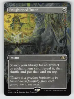 Enlightened Tutor (Borderless) *Non-Foil* DMR 412 NM - Image 1