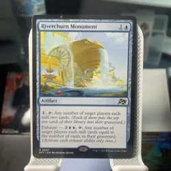 x1 Riverchurn Monument DFT Aetherdrift MTG 57 RARE M/NM 1x - Image 1