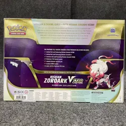 POKEMON Hisuian Zoroark Vstar Premium Collection Box, Sealed Box is Worn - Image 2
