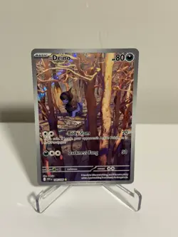 Deino 146/086 White Flare SV Illustration Rare Pokemon NM - Image 1