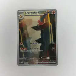 Charmeleon Pokemon 2023 Scarlet & Violet 151 Illustration Rare 169/165 NM - Image 1