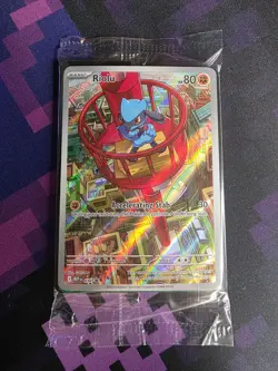 Pokemon TCG Riolu MEP EN 010 Black Star Promo Mega Evolution ETB SEALED - Image 1